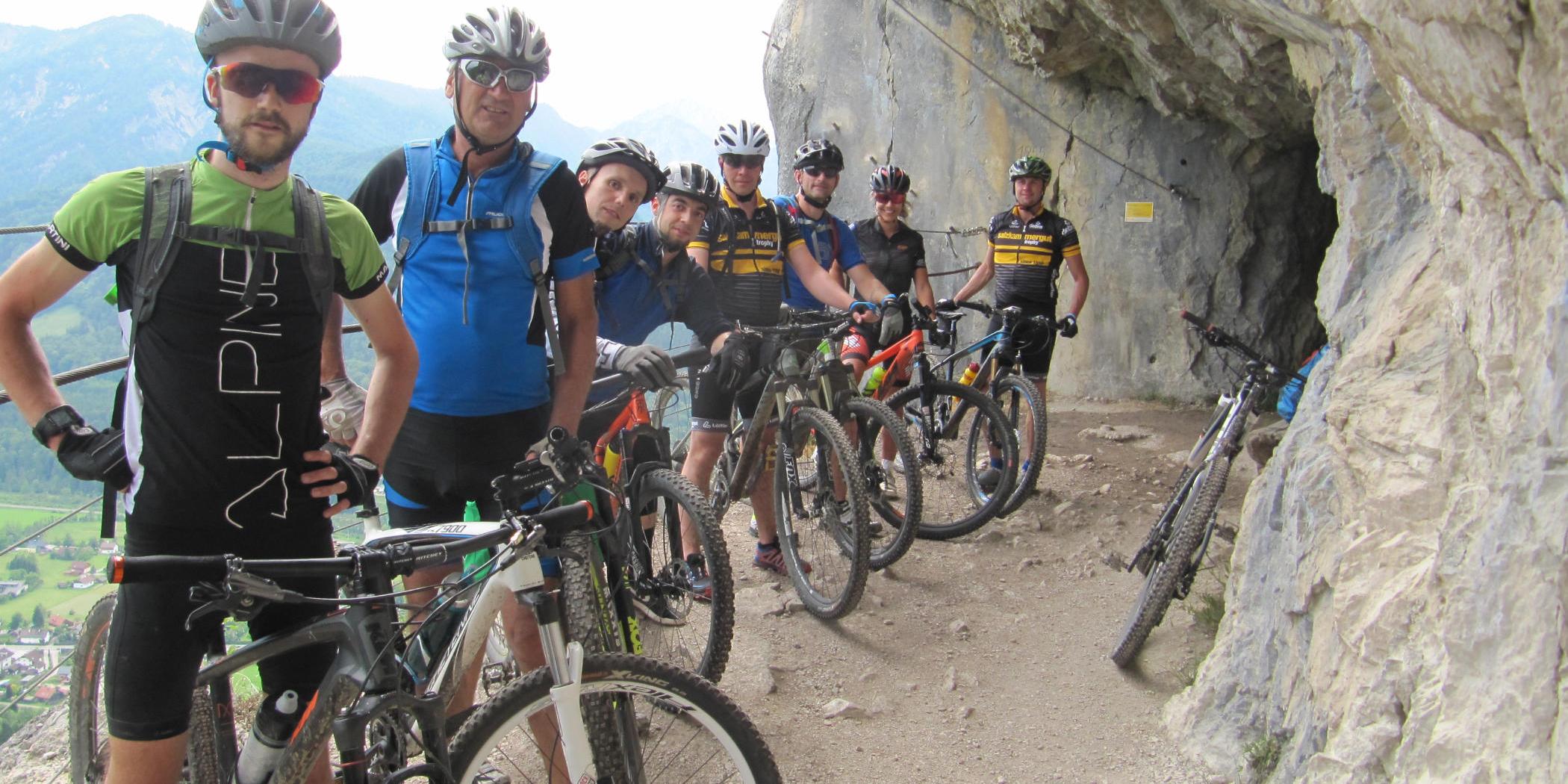 Salzkammergut Trophy Streckenbesichtigung - Ewige Wand (Foto: Peter Perstl)