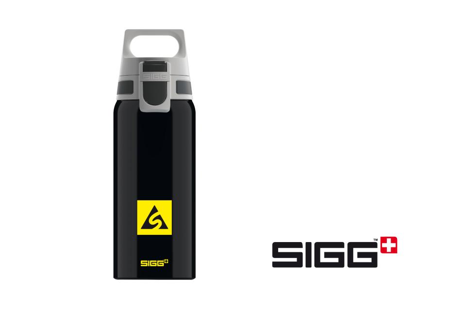 Sigg-Flasche im Trophy-Design