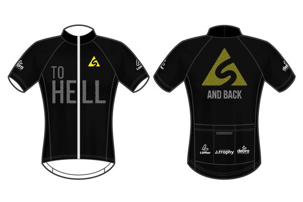 Salzkammergut Trophy Kollektion - Löffler Radtrikot (Design To Hell)