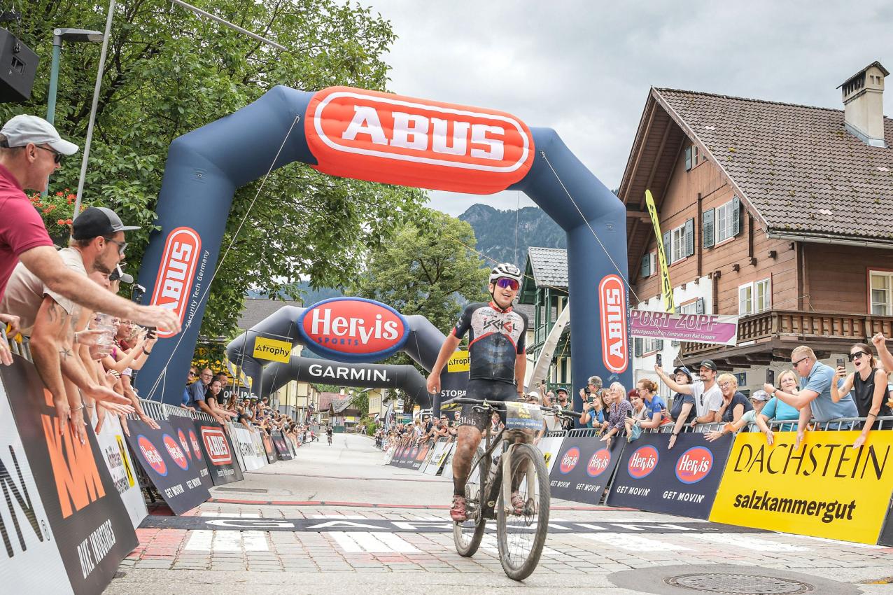 Philip Handl (AUT) - Sieger Salzkammergut Trophy 2024 - 210 km Extremdistanz (Foto: sportograf)